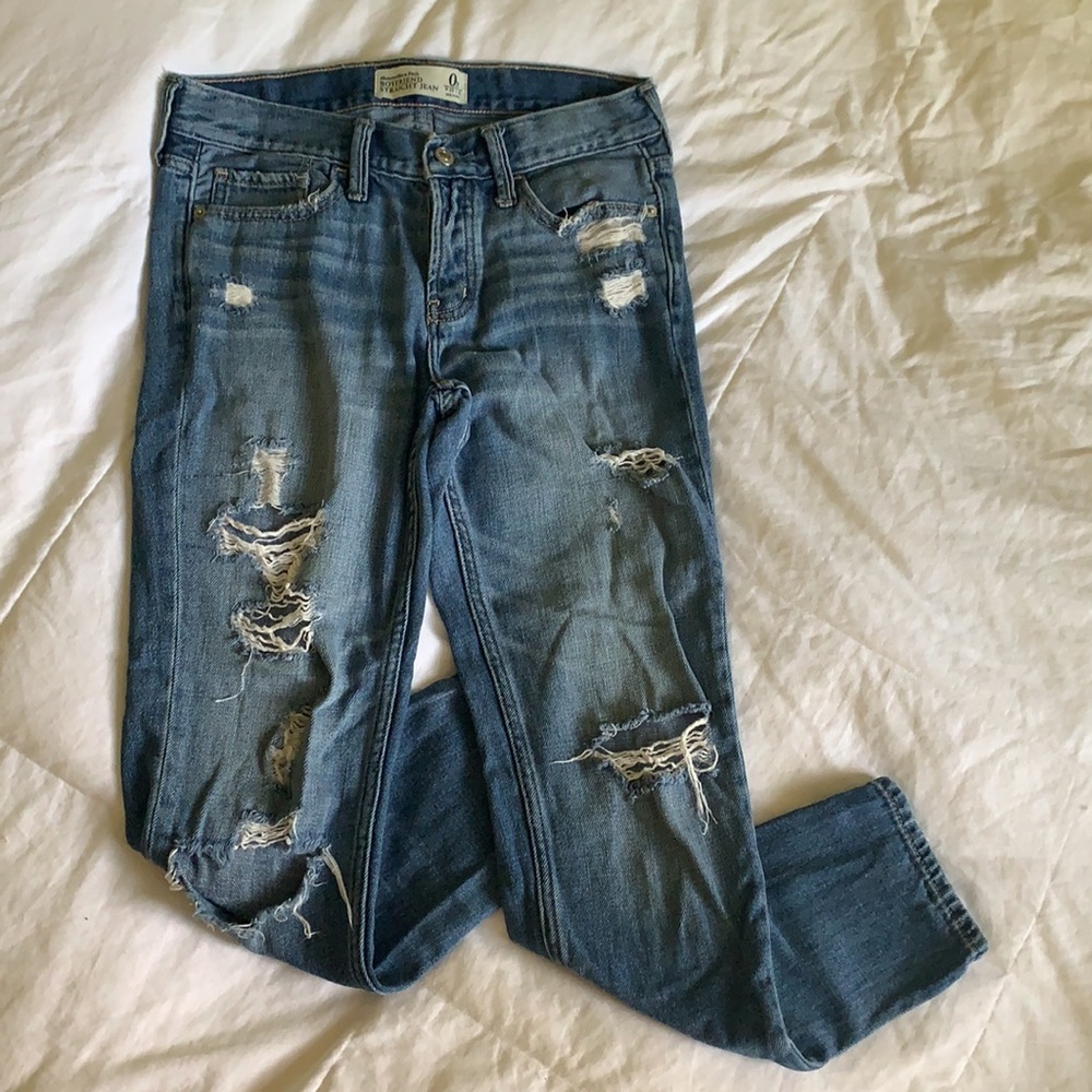 Boyfriend straight jeans